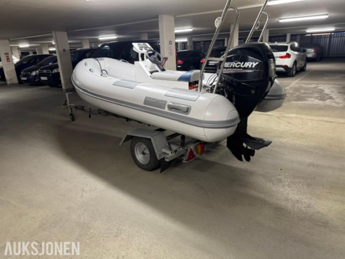 Rib Caribe C-12 Rib med 30 HK Mercury påhengsmotor